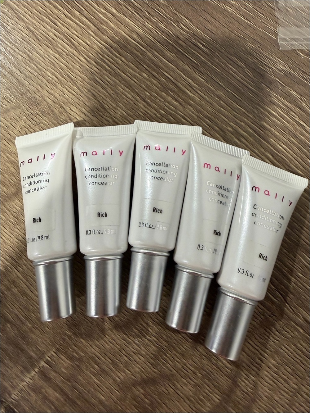 5 x Mally Beauty Cancellation Conditioning Concealer Rich